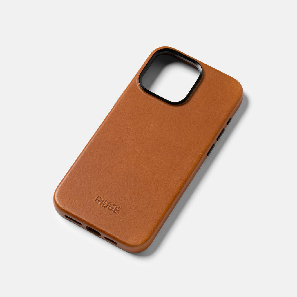 Everyday Phone Case - iPhone 15 Pro Max - Tobacco Brown Leather - Image 7