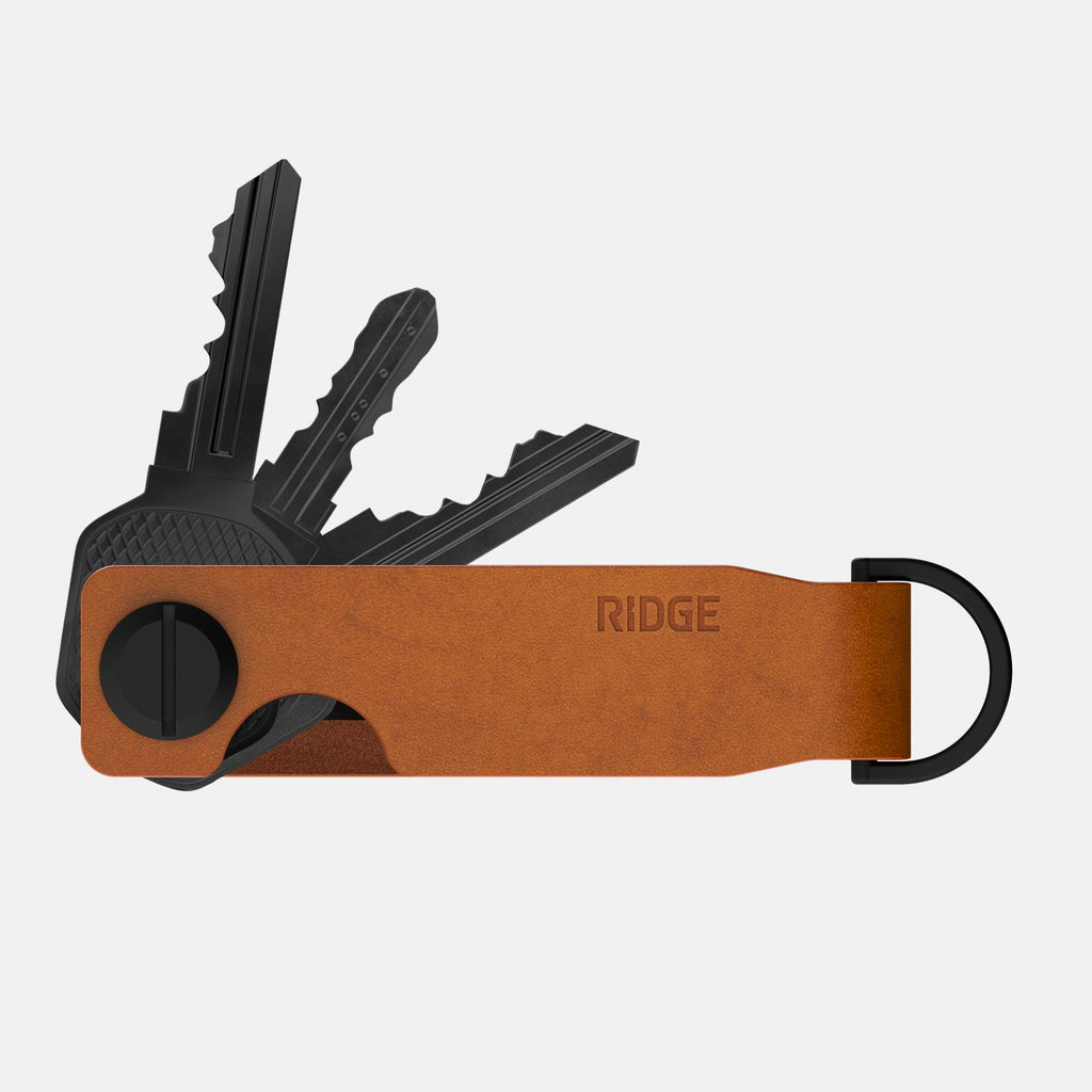 Ridge KeyCase - Tobacco Brown Leather - Image 2
