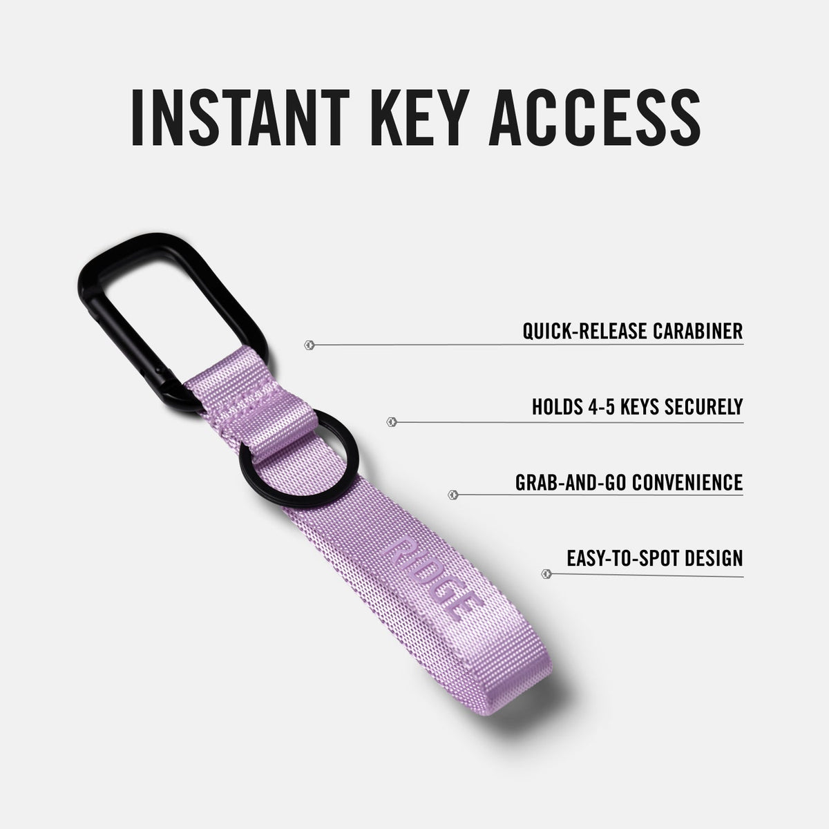 Everyday Keychain - Lavender - Image 7