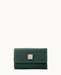 Lucca Leather Flap Wallet - Ivy