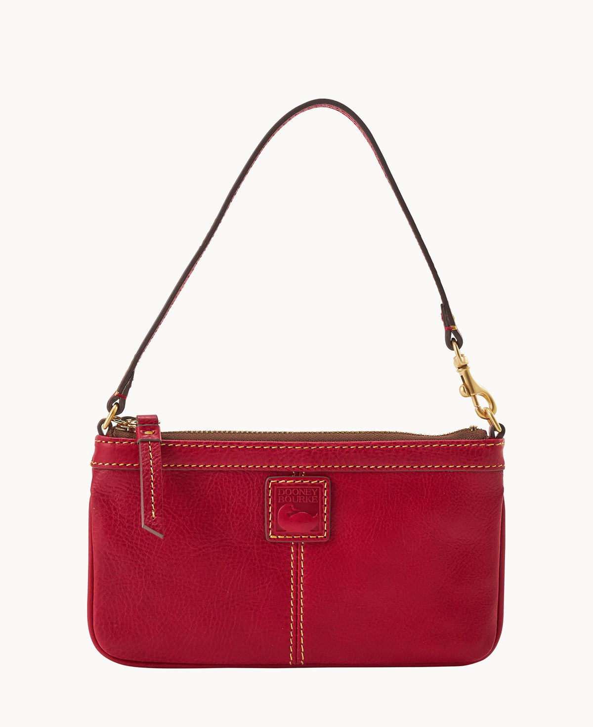 Florentine Large Slim Wristlet - Red