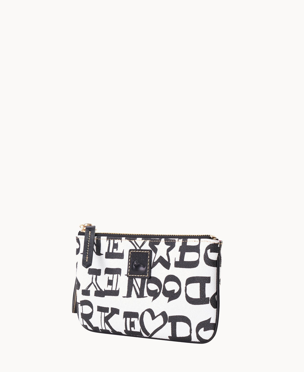 Doodle II Coated Cotton Medium Wristlet - Image 2