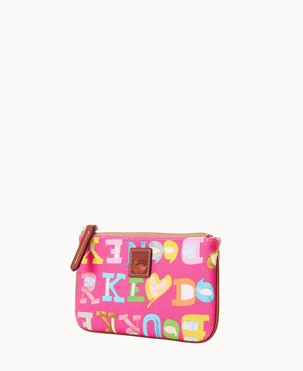 Doodle II Coated Cotton Medium Wristlet - Image 5