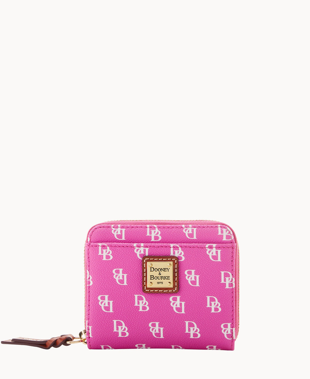 Gretta Small Zip Around Wallet - Fuchsia
