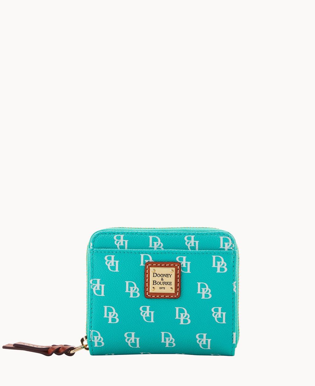 Gretta Small Zip Around Wallet - Sea Foam