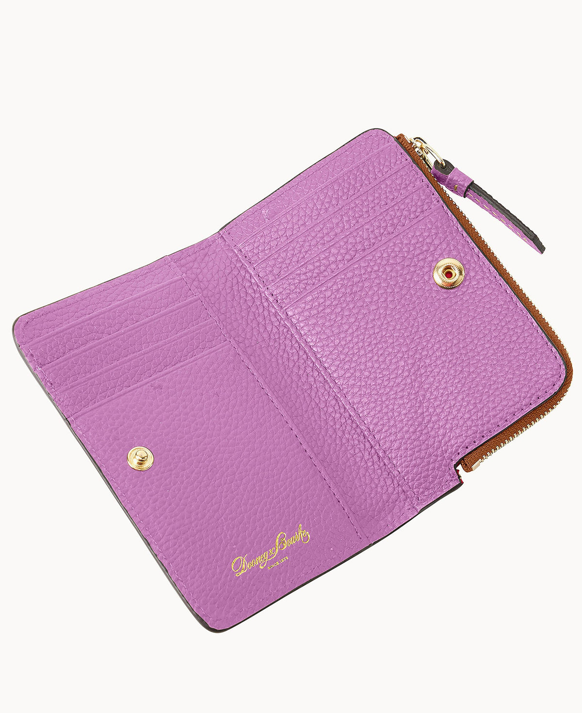 Pebble Grain Zip Credit Card Wallet 14 - Image 78