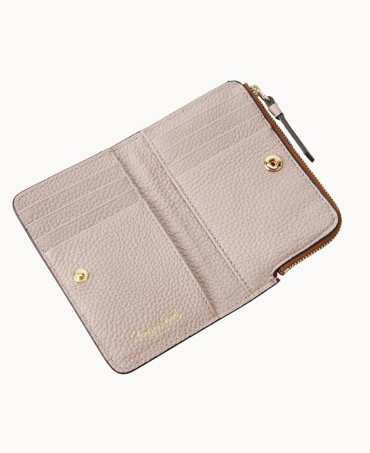 Pebble Grain Zip Credit Card Wallet 14 - Image 33