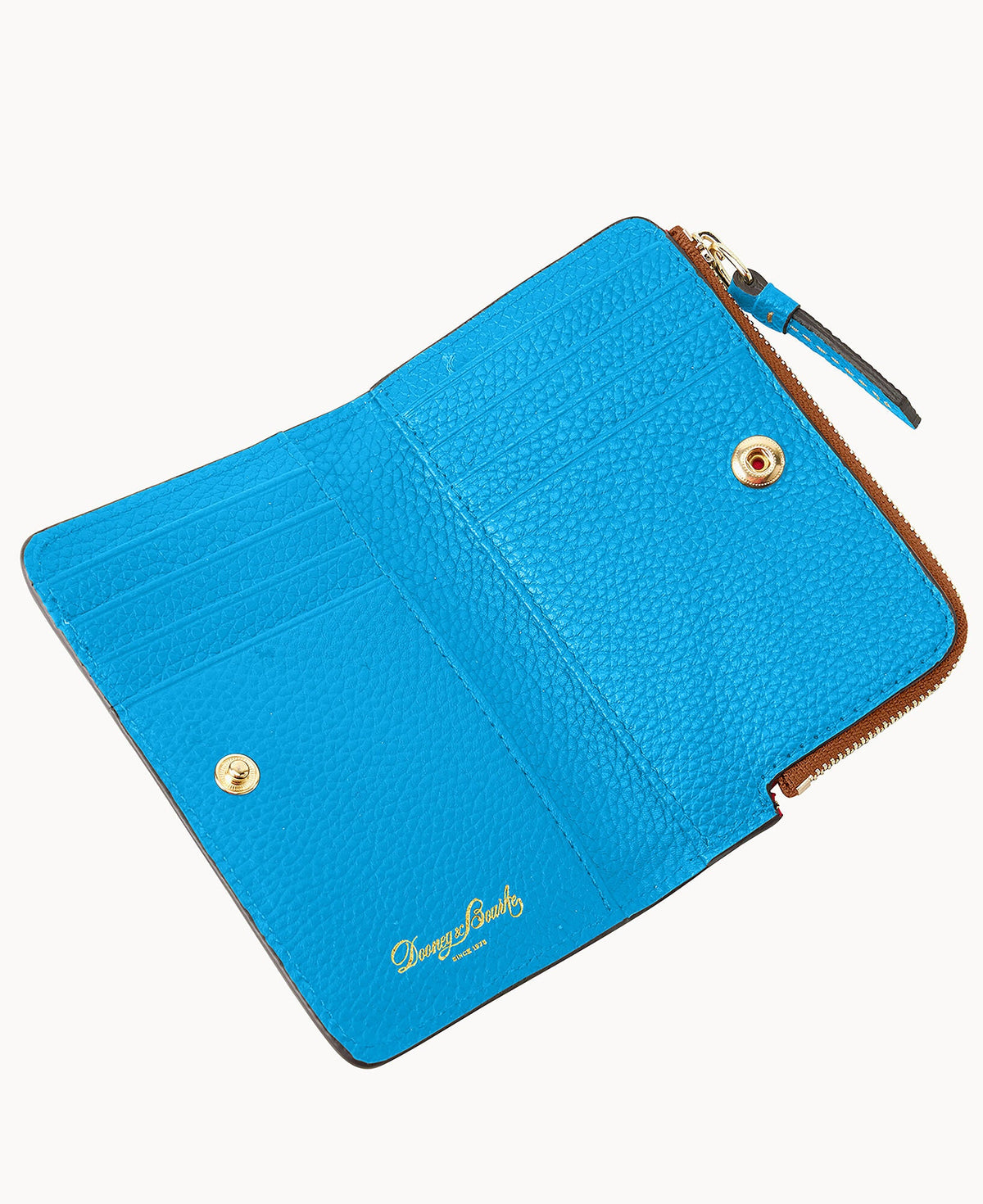 Pebble Grain Zip Credit Card Wallet 14 - Image 87