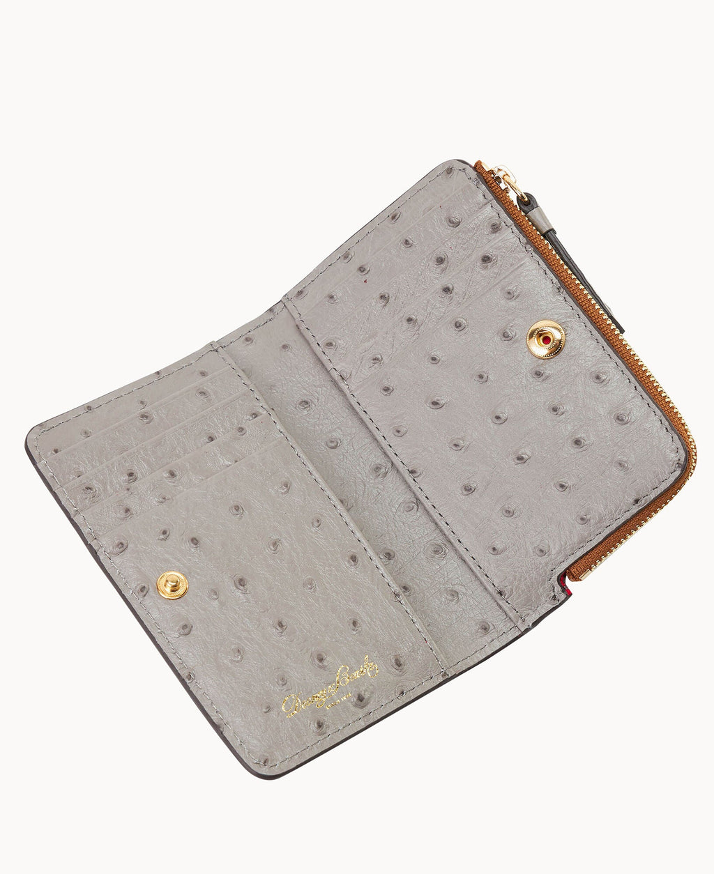 Ostrich Zip Credit Card Wallet 14 - Image 35