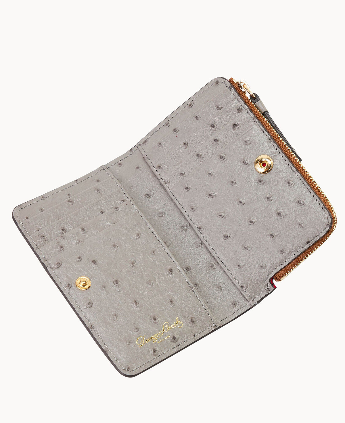 Ostrich Zip Credit Card Wallet 14 - Image 35