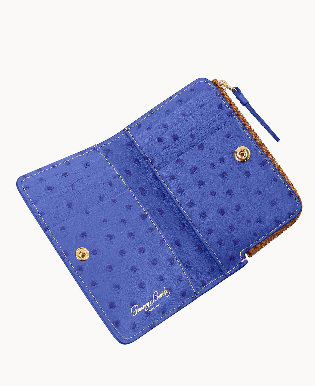 Ostrich Zip Credit Card Wallet 14 - Image 63