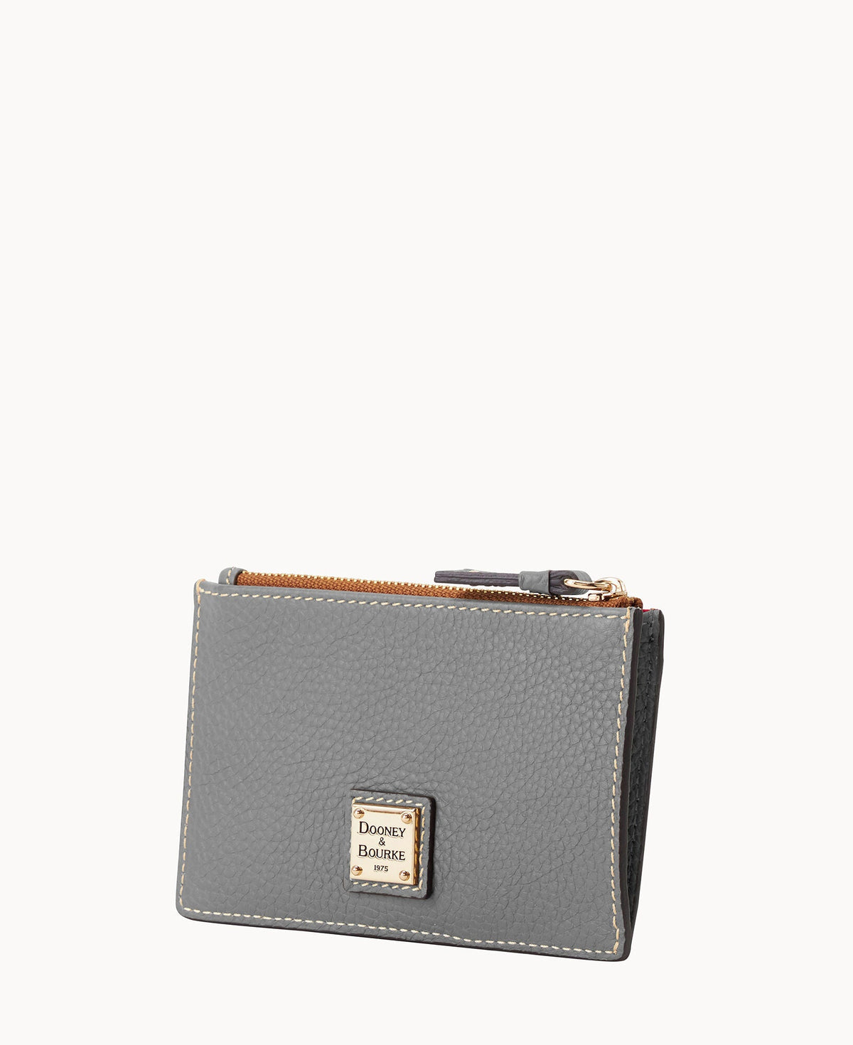 Pebble Grain Zip Credit Card Case - Image 38
