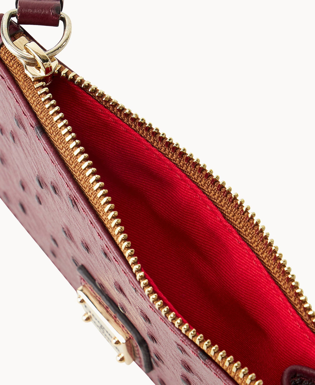 Ostrich Zip Credit Card Case - Image 6