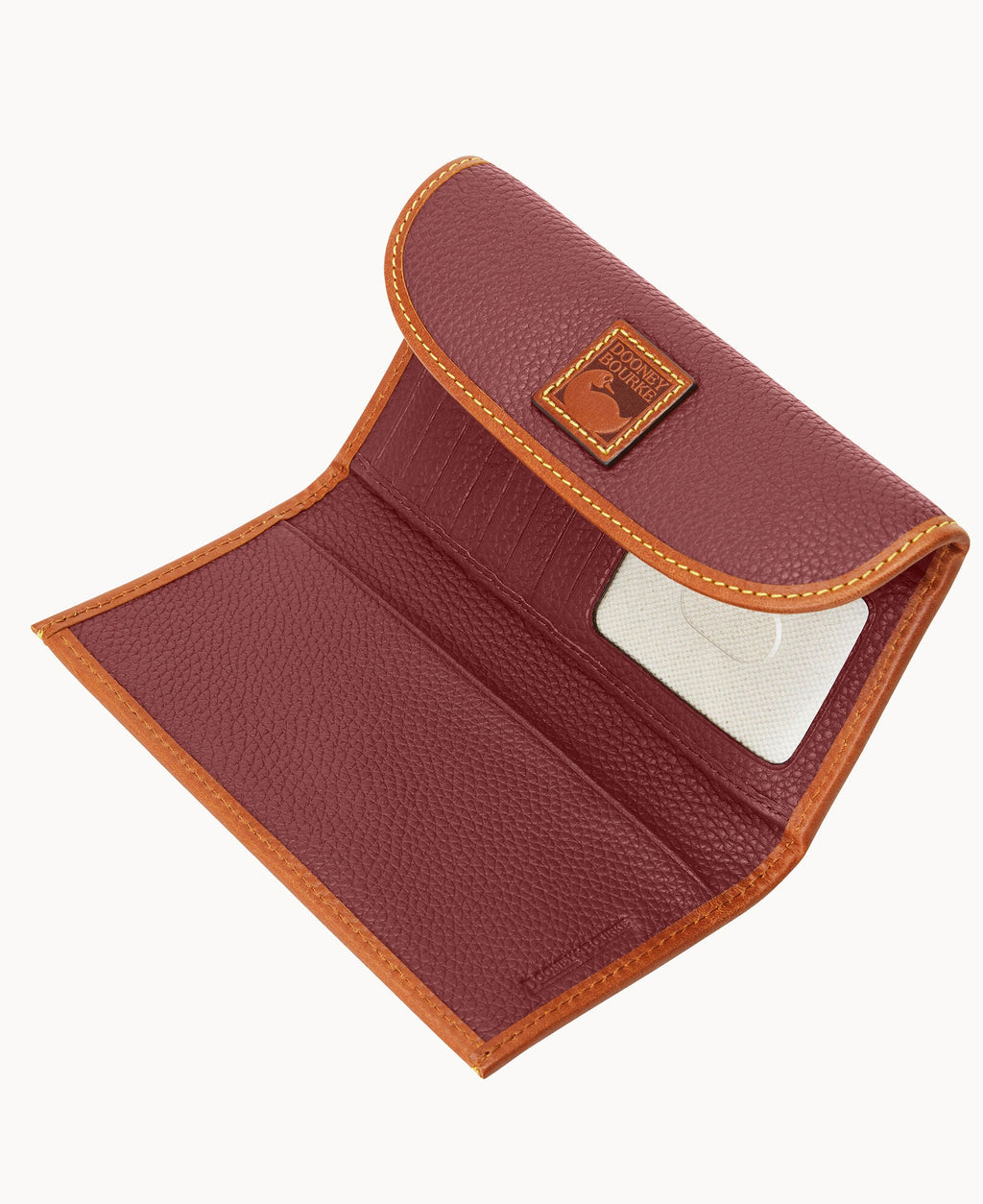 Pebble Grain Continental Clutch - Image 23