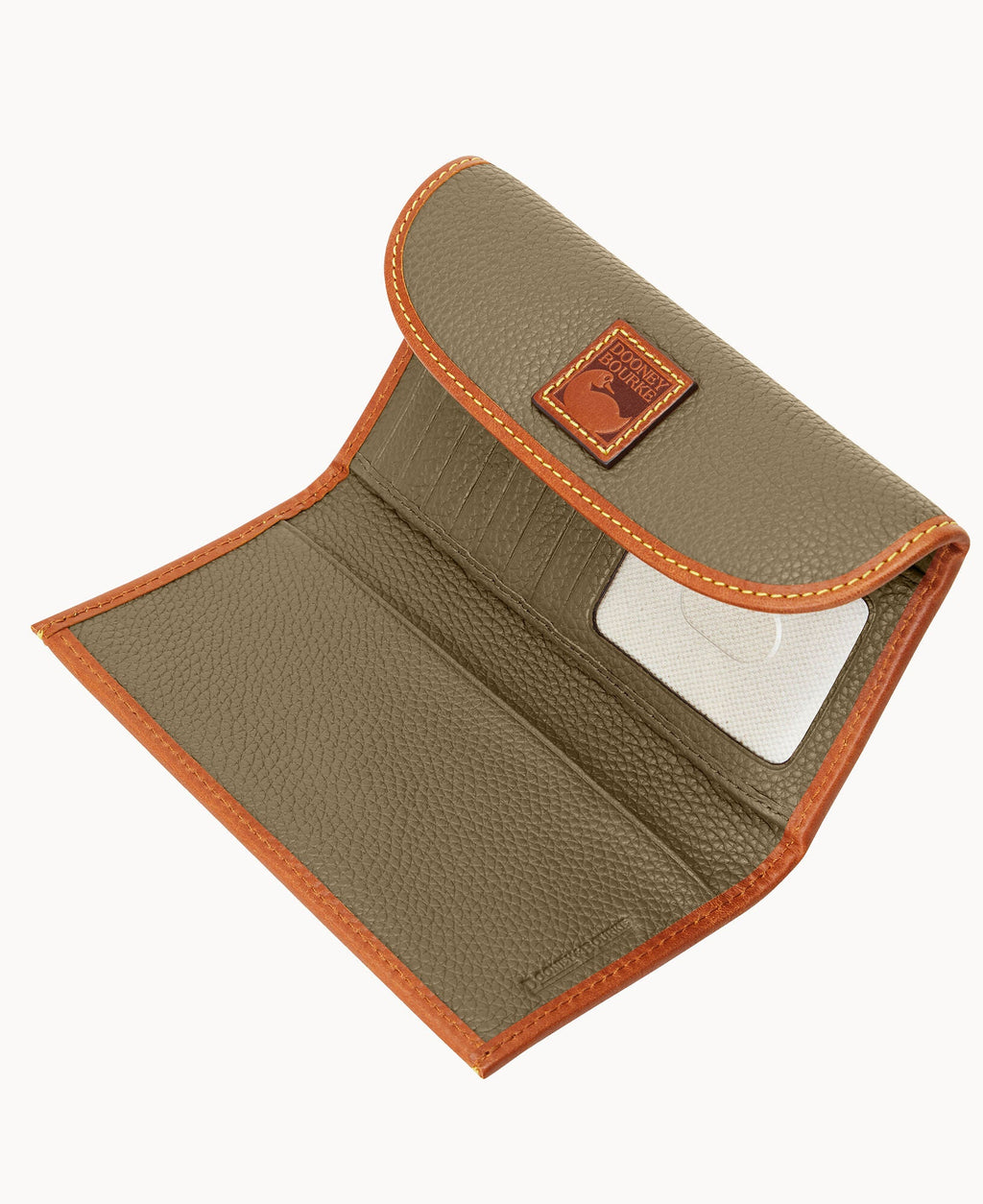 Pebble Grain Continental Clutch - Image 59