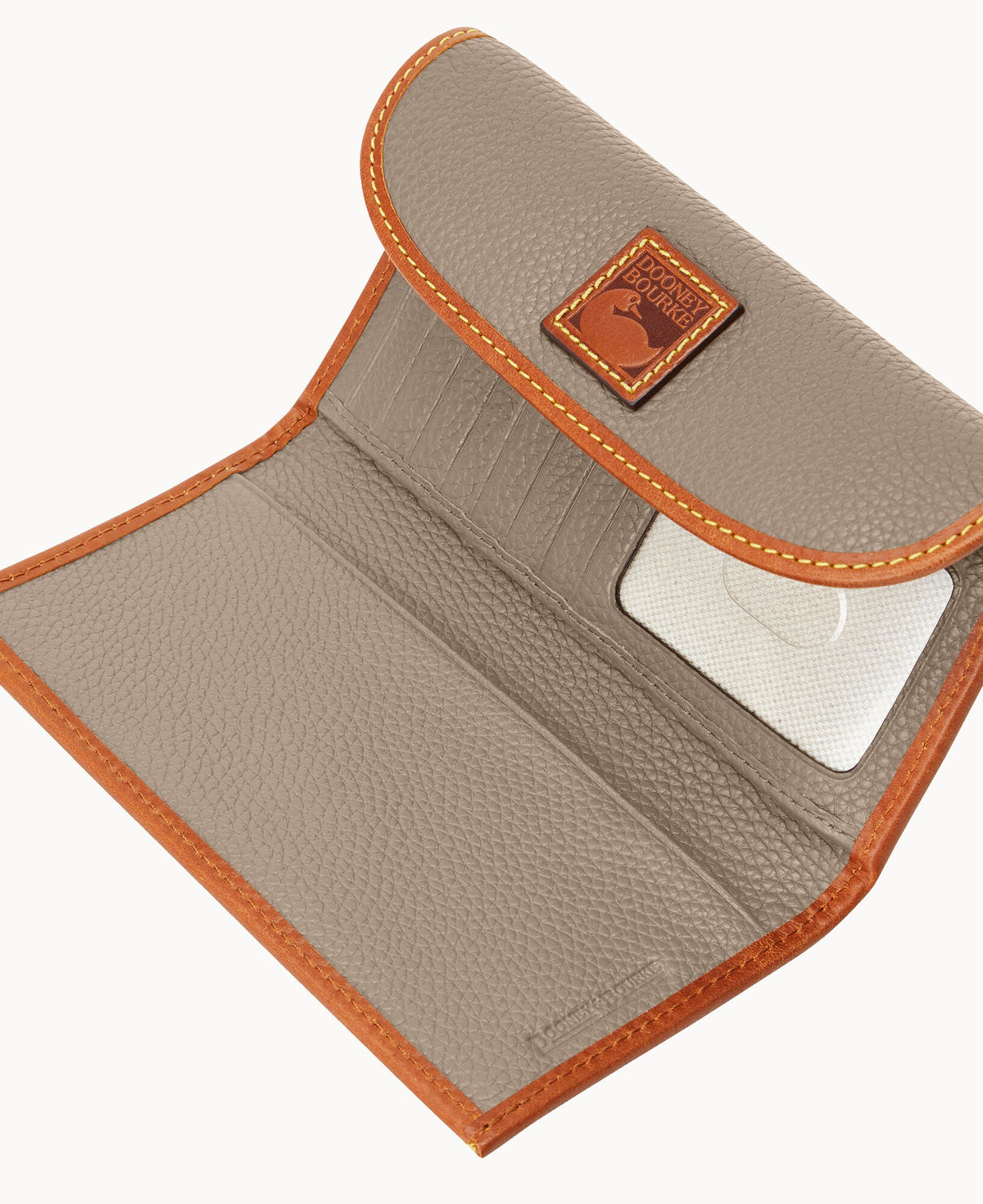 Pebble Grain Continental Clutch - Image 43