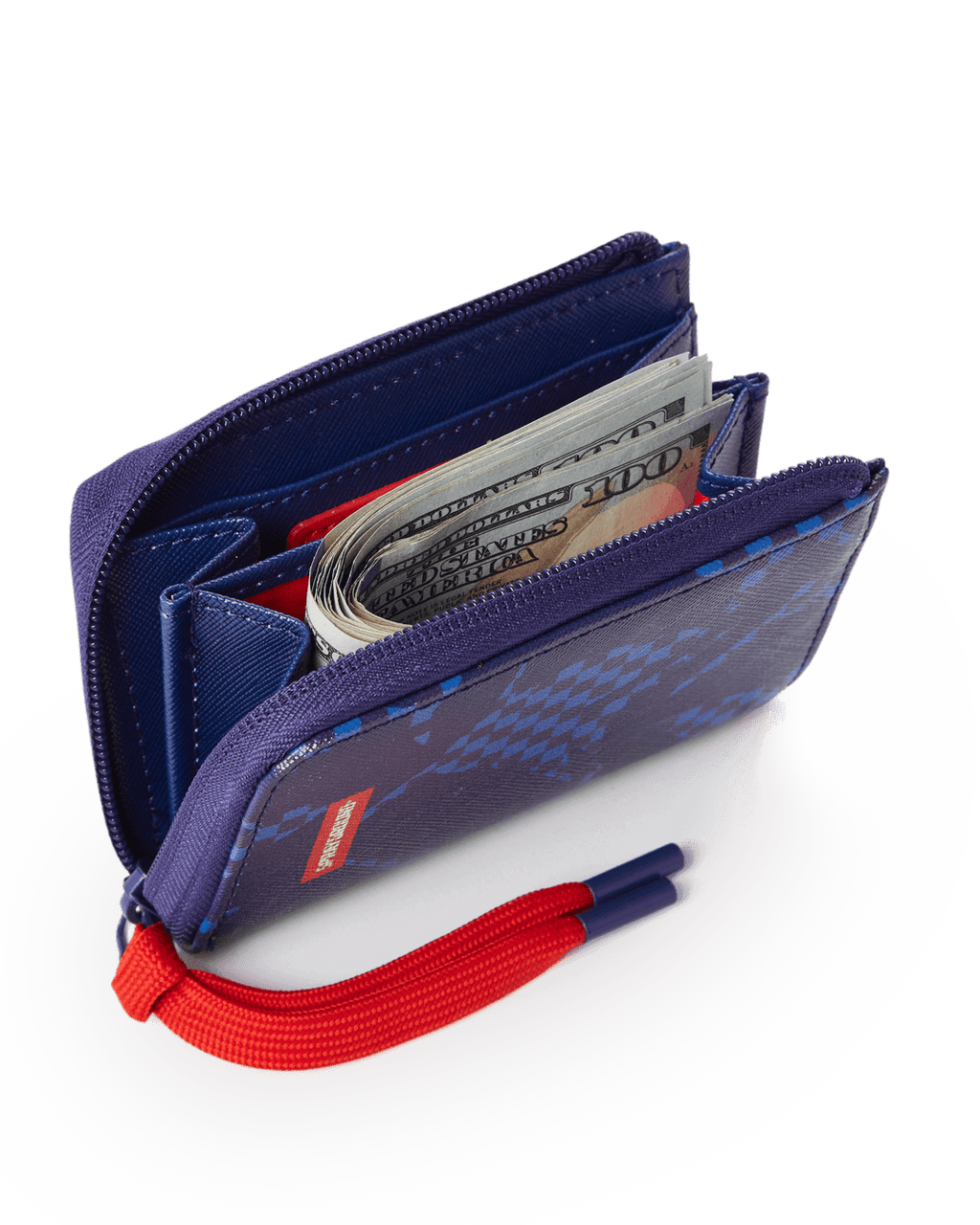 Shark Check (Blue) Wallet - Image 3