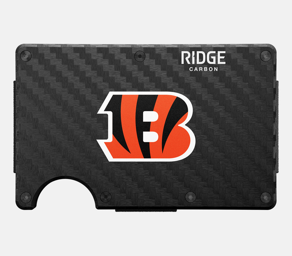 Ridge Wallet - Cincinnati Bengals - Carbon Fiber 3k - Image 2