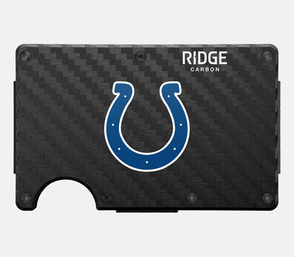 Ridge Wallet - Indianapolis Colts - Carbon Fiber 3k - Image 2