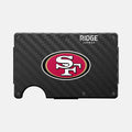 Ridge Wallet - San Francisco 49ers - Carbon Fiber 3k