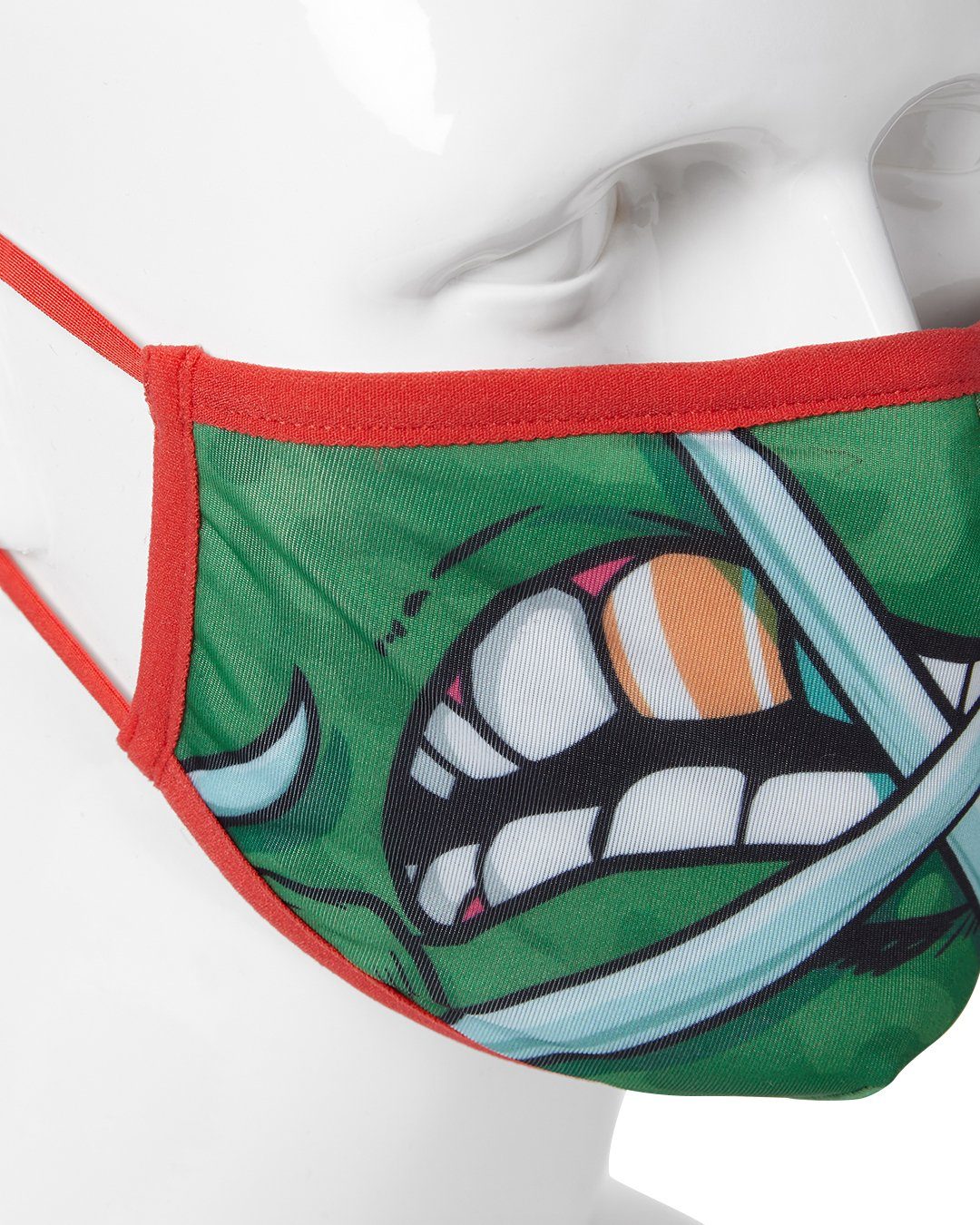 Adult Tmnt: Raphael Shark Form Fitting Face-Covering - Image 4