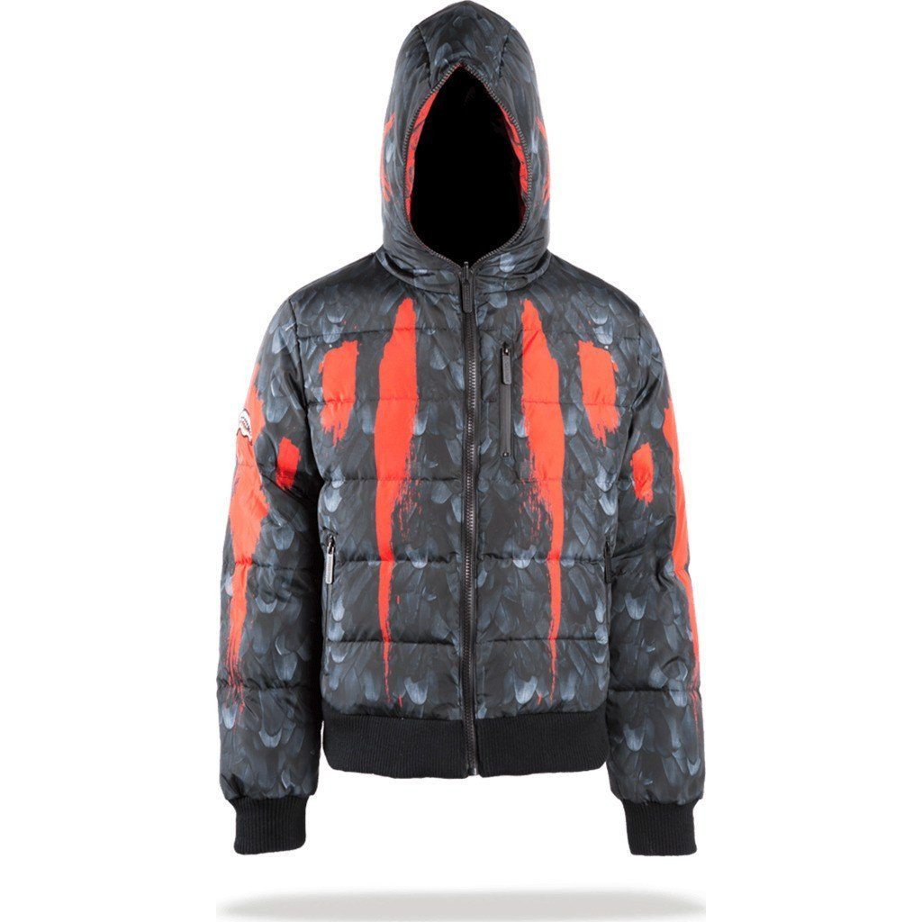 Warrior Wings Reversible Down Coat Mens - Image 4