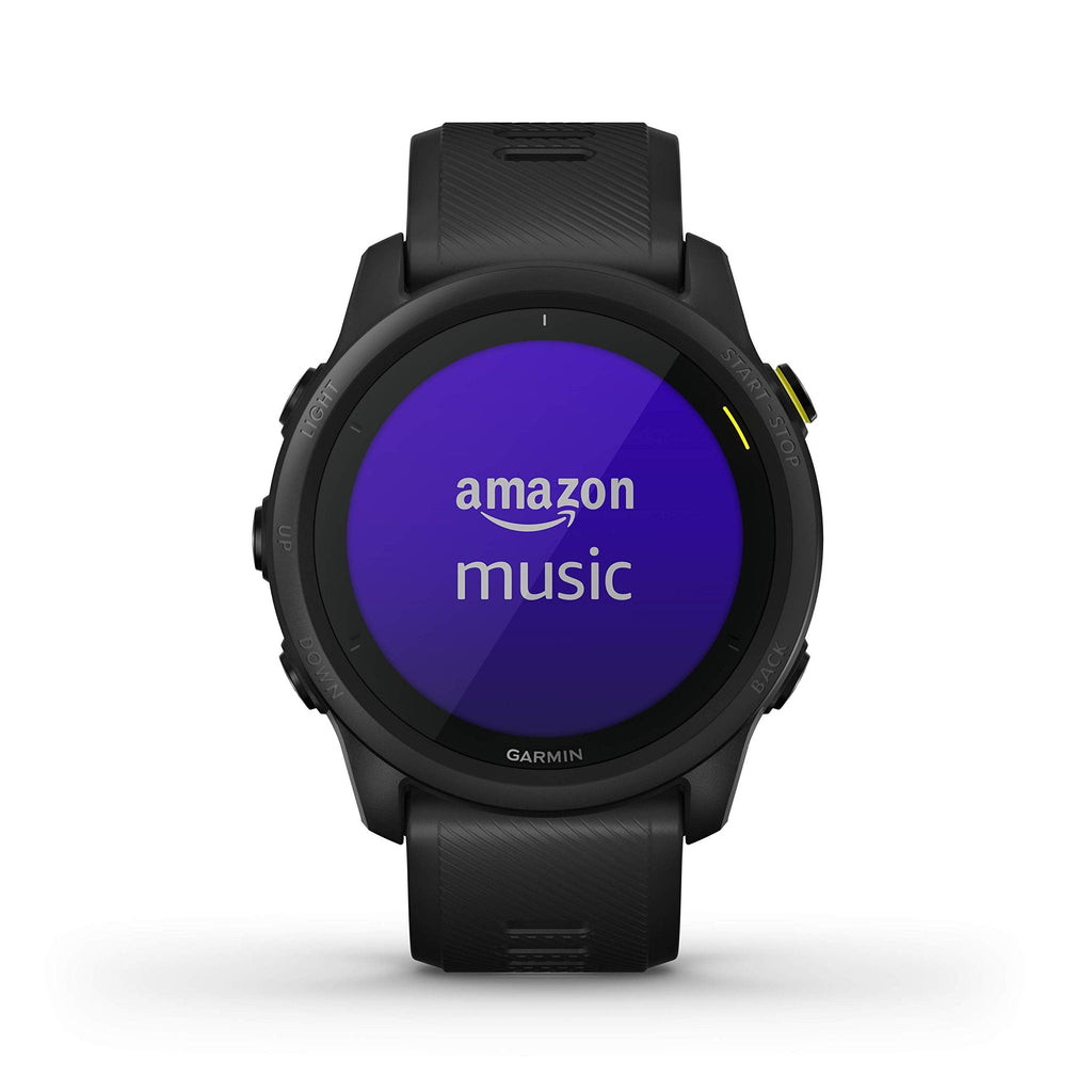 Garmin - Forerunner 745 GPS Smartwatch 30mm Fiber-Reinforced Polymer - Black - 010-02445-00 - Image 2
