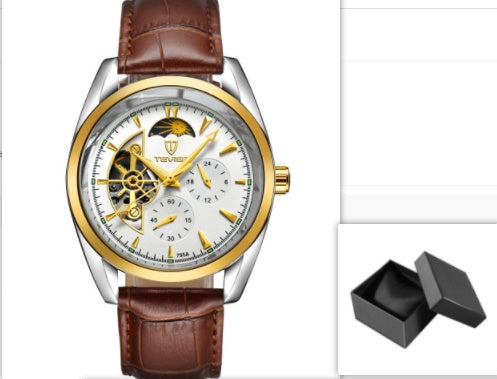 P Katwis Tourbillon Automatic Waterproof Watch for Men - Set1