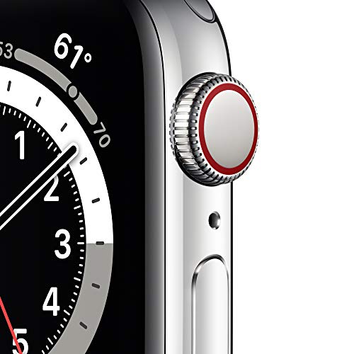 Apple Watch Series 6 GPS Cellular 44mm Silver - M07M3LL/A - Image 2