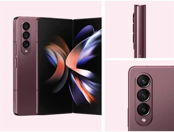 Unlocked Samsung Galaxy Z Fold 4 5G - 512GB - Burgandy - SM-F936UDREXAA - Image 5