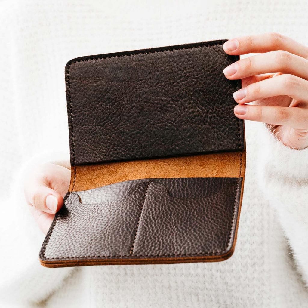 'Almost Perfect' Leather Modern Passport Holder - Image 91
