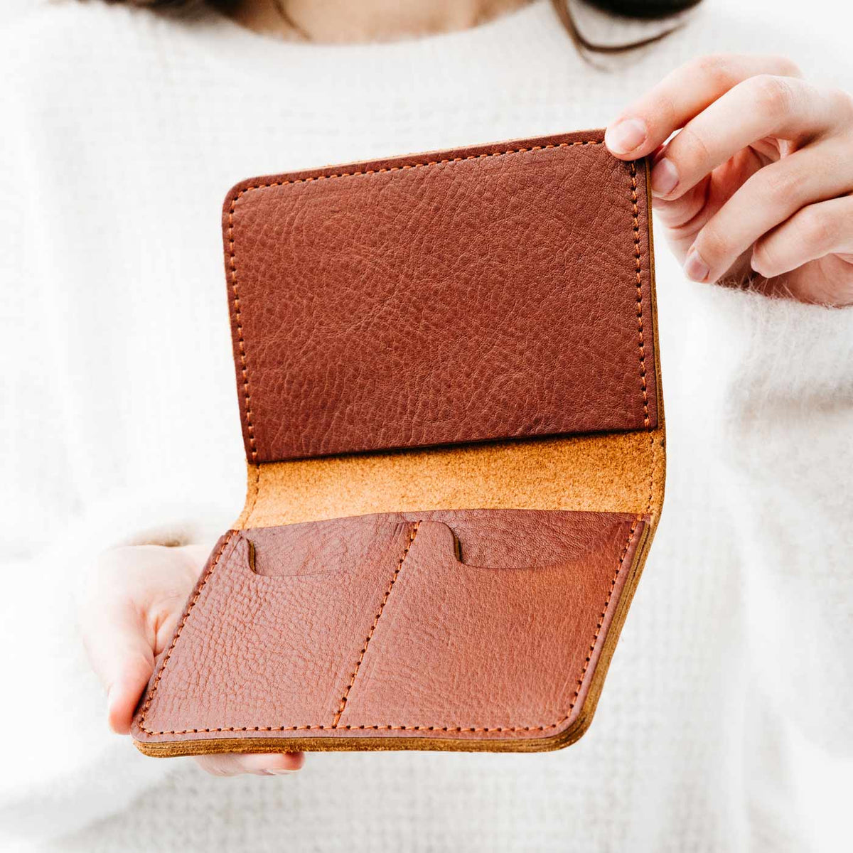 'Almost Perfect' Leather Modern Passport Holder - Image 92