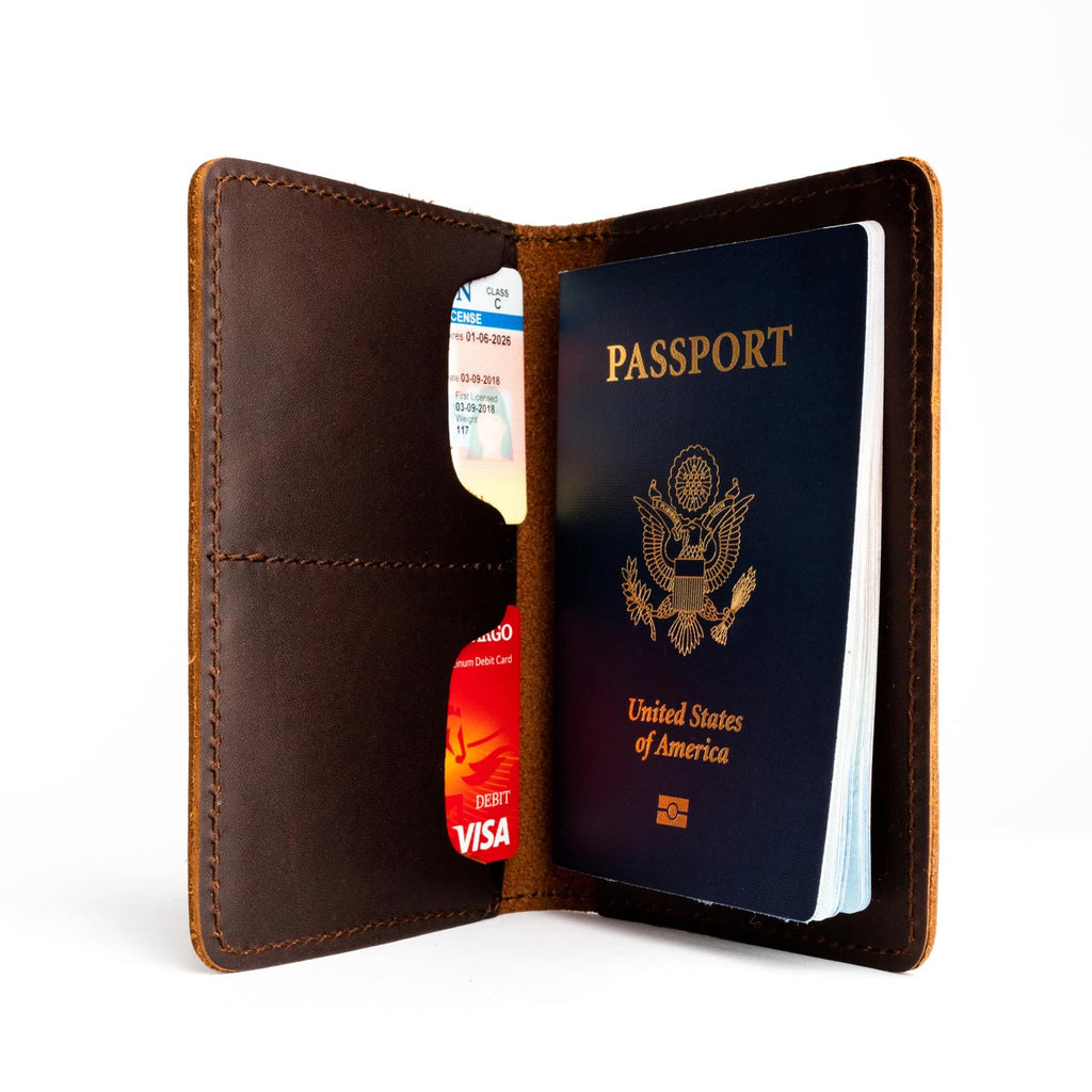 'Almost Perfect' Leather Modern Passport Holder - Image 90