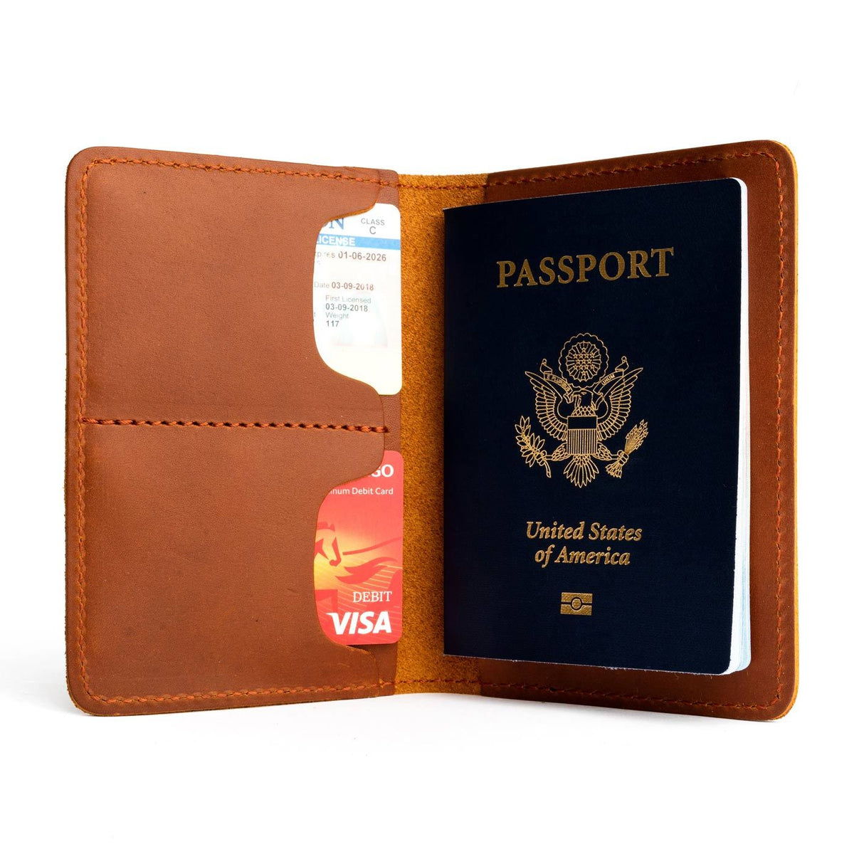 'Almost Perfect' Leather Modern Passport Holder - Image 83