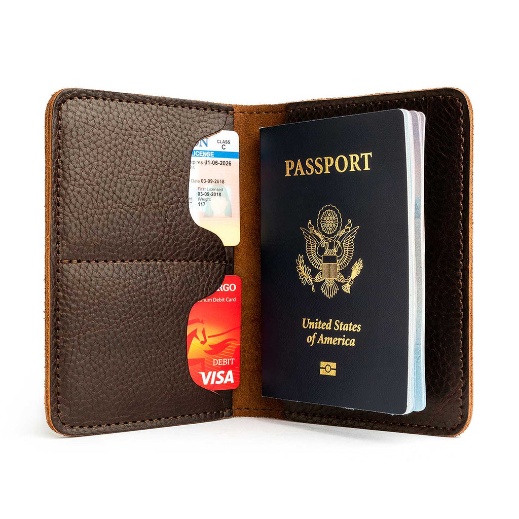 'Almost Perfect' Leather Modern Passport Holder - Image 82