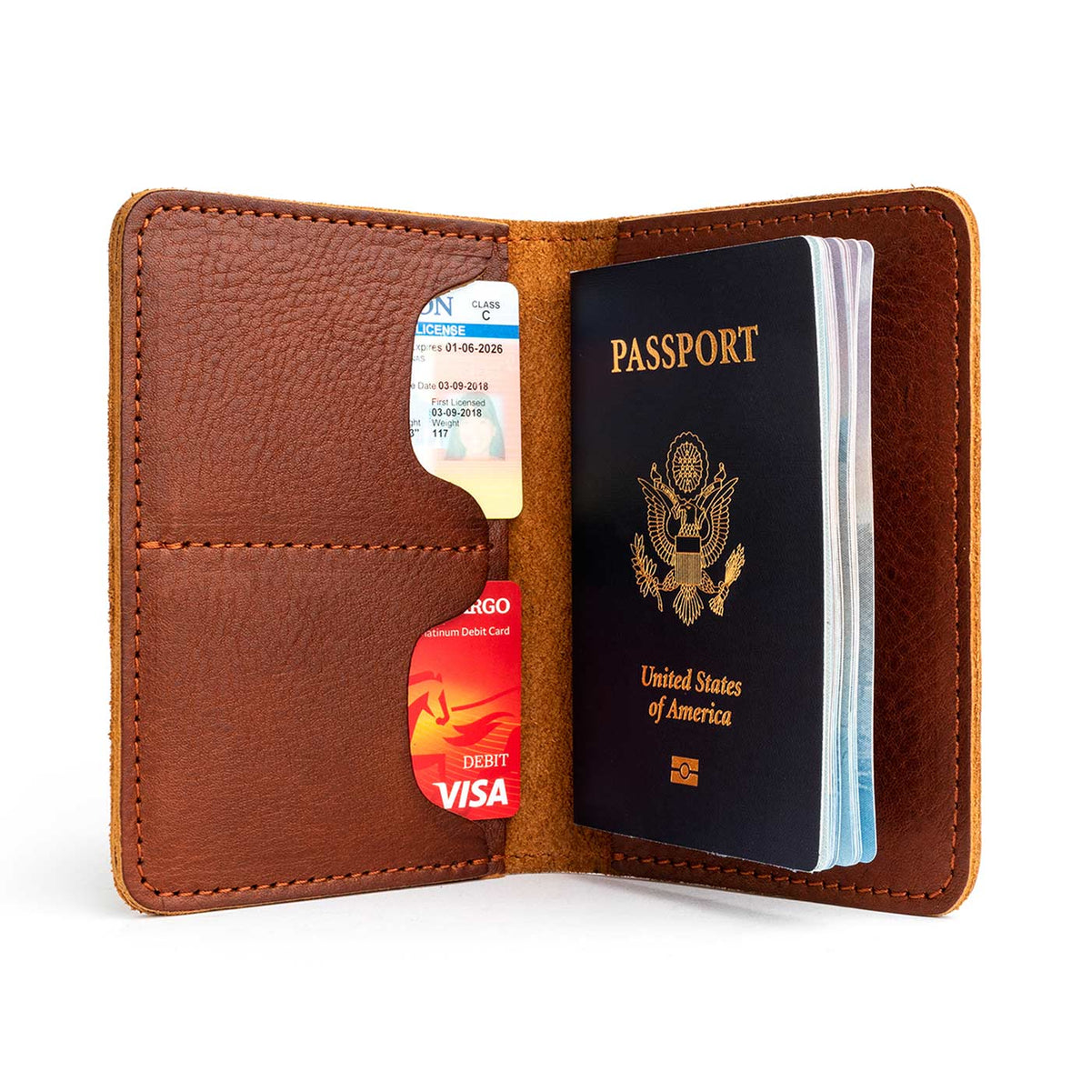 'Almost Perfect' Leather Modern Passport Holder - Image 81