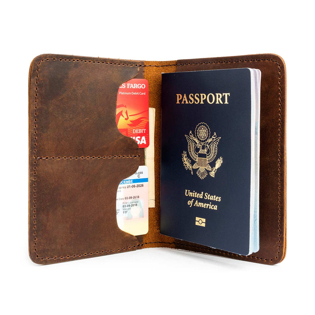 'Almost Perfect' Leather Modern Passport Holder - Image 88