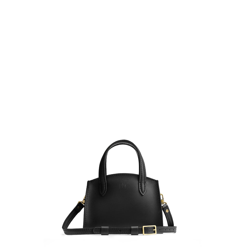 'Almost Perfect' Ashburn Crossbody Tote - Black / Mini