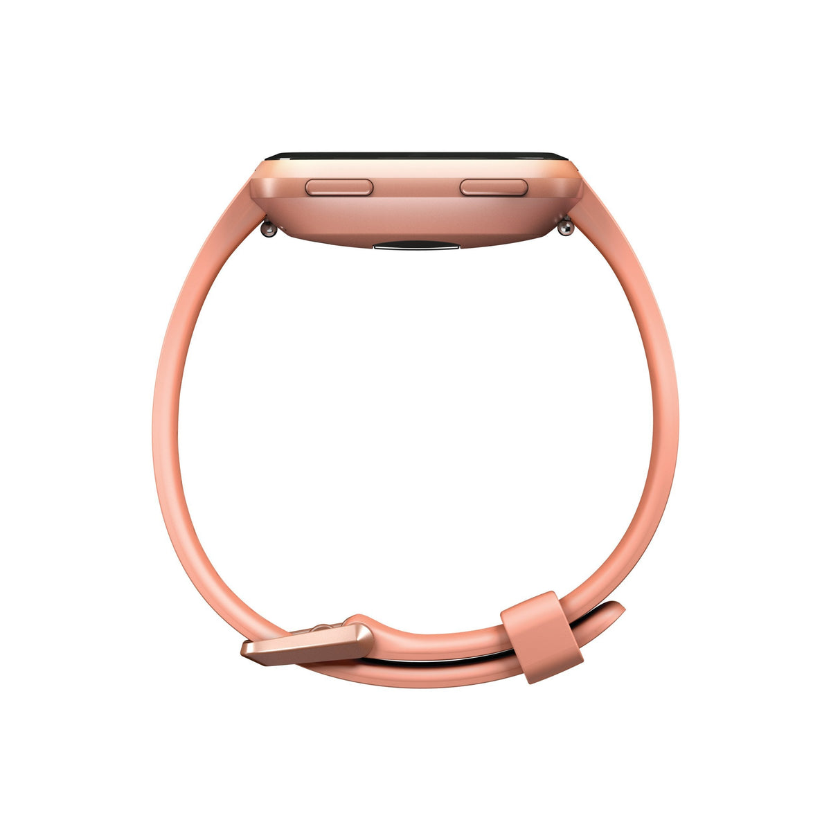 Fitbit Versa Fitness Smartwatch - Peach/Rose-Gold Aluminium - FB504RGPK - Image 3