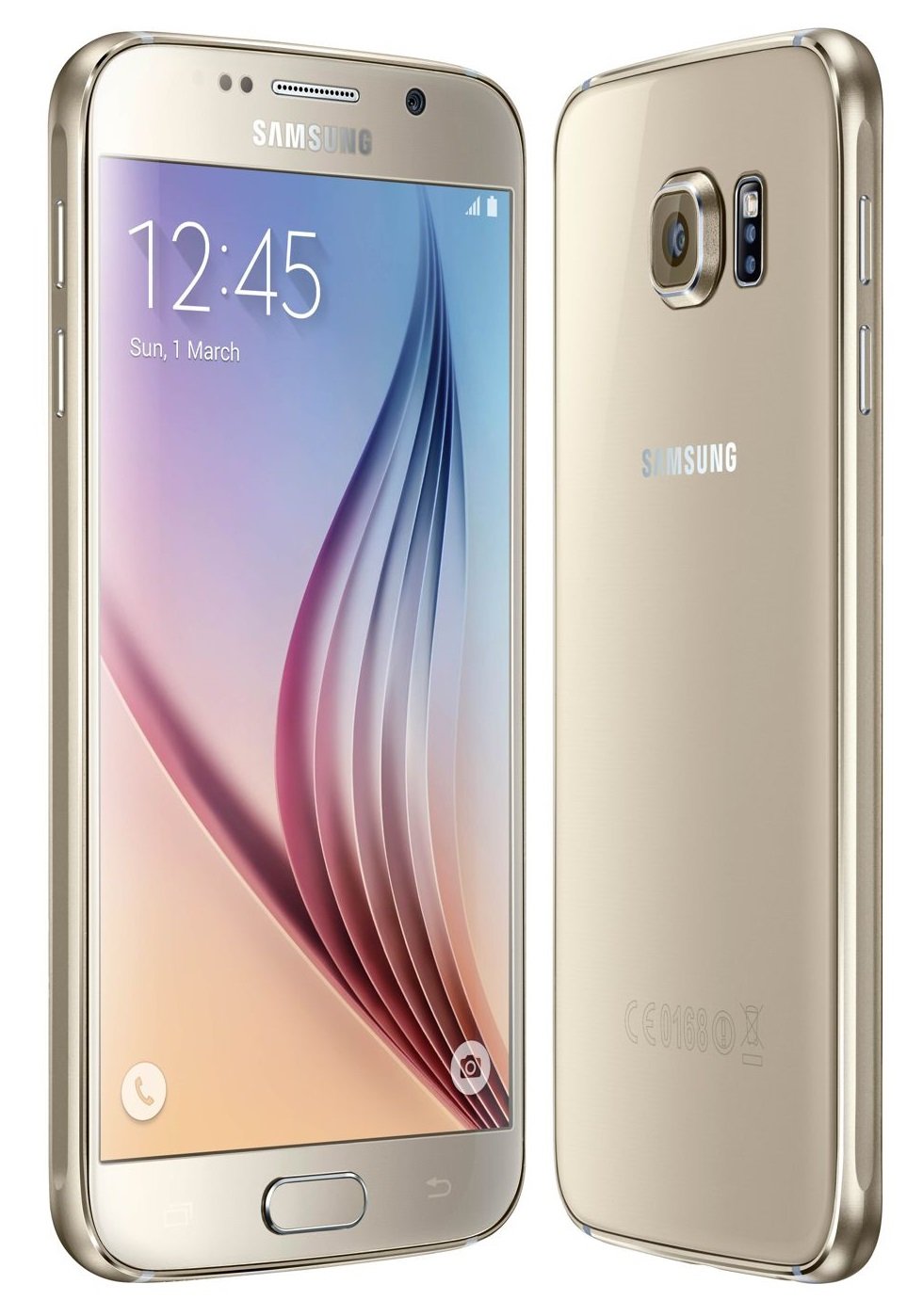 Verizon Samsung Galaxy S6 - 32GB - Gold Platinium - SM-G920VZDAVZW - Image 2