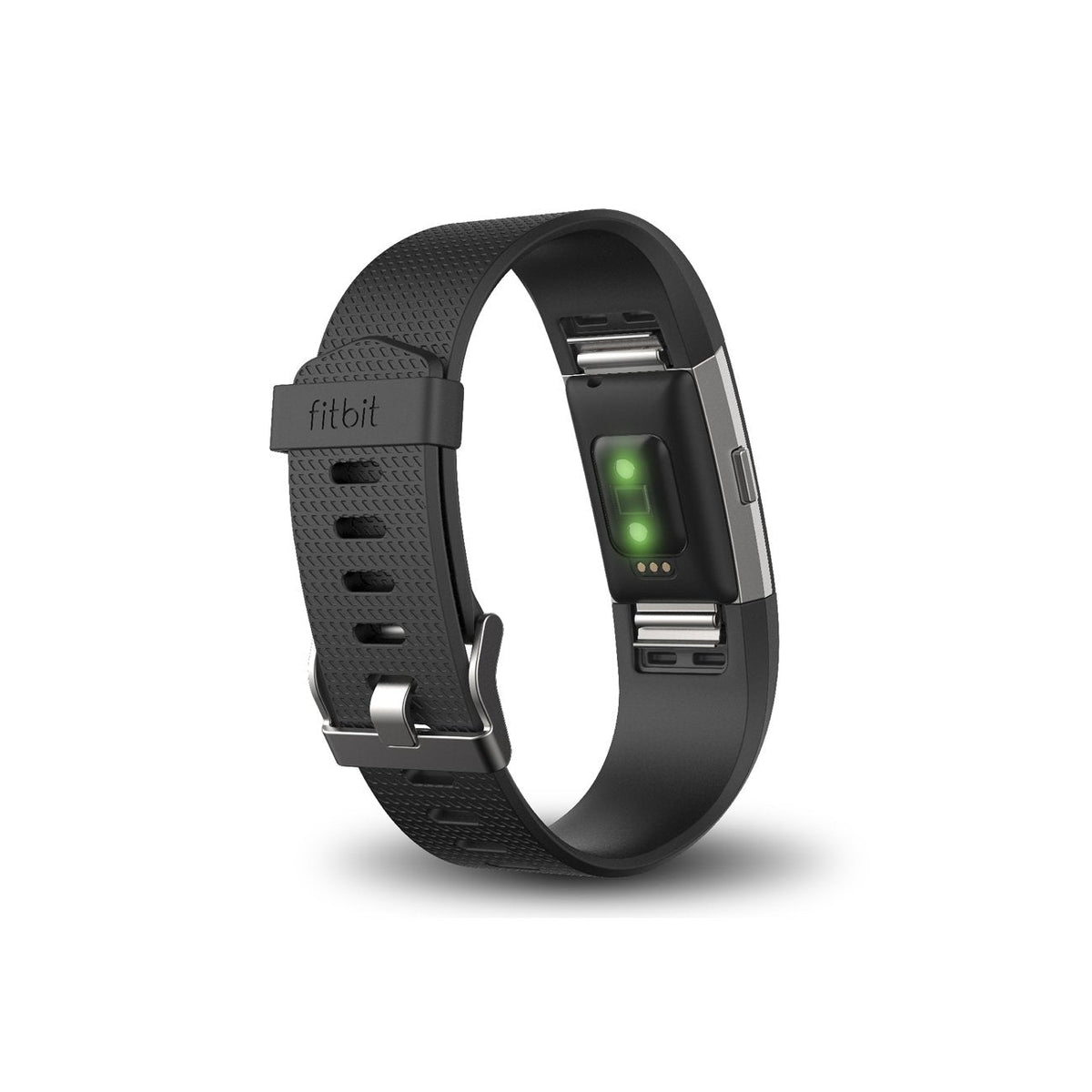 Fitbit Charge 2 Heart Rate + Fitness Wristband, Special Edition, Gunmetal (Black), Large - FB407GMBKL - Image 4