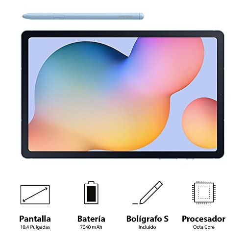 Samsung Galaxy Tab S6 Lite (2022) 10.4in 64GB Wi-Fi - Angora Blue SM-P613NZBAXAR - Image 2