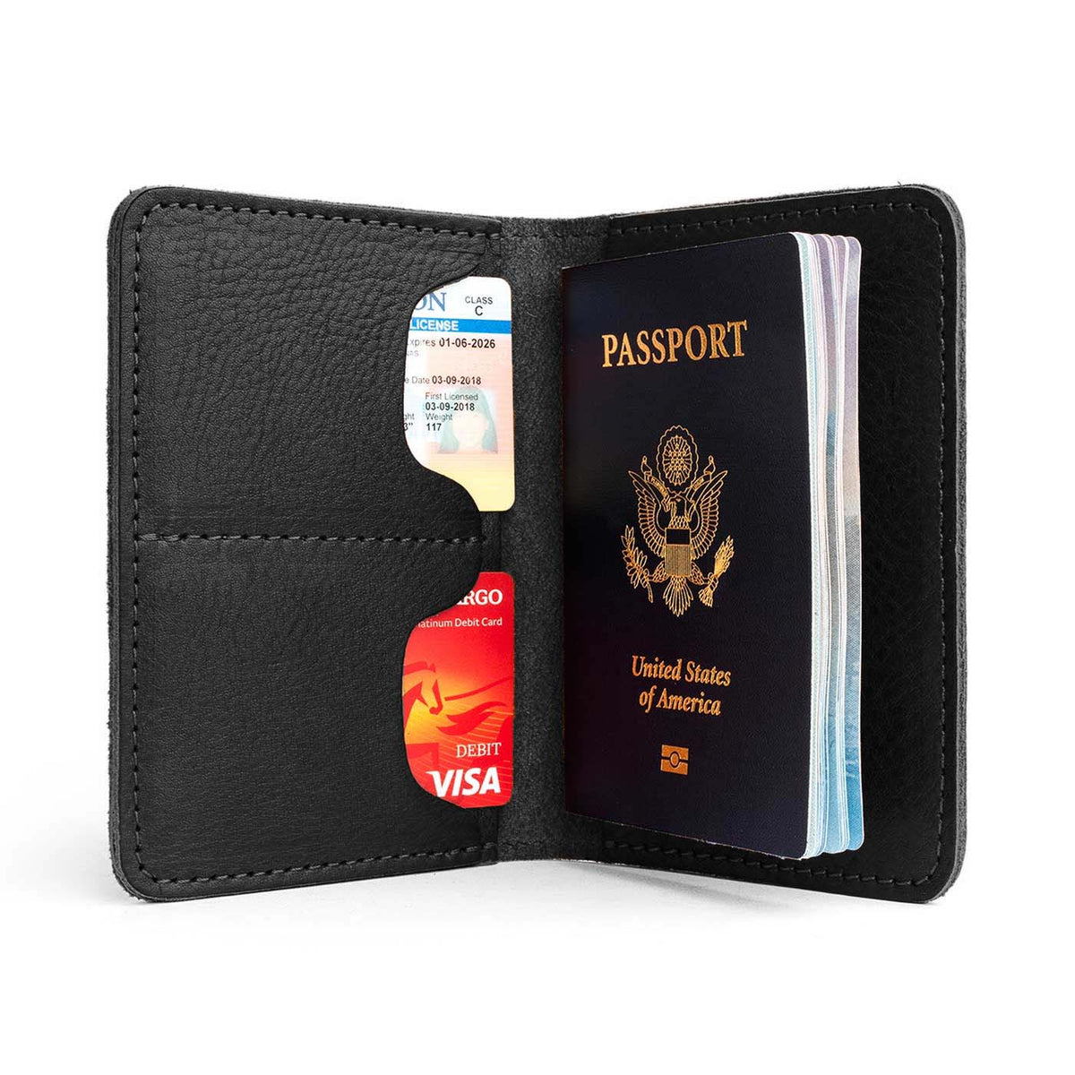 'Almost Perfect' Leather Modern Passport Holder - Image 89