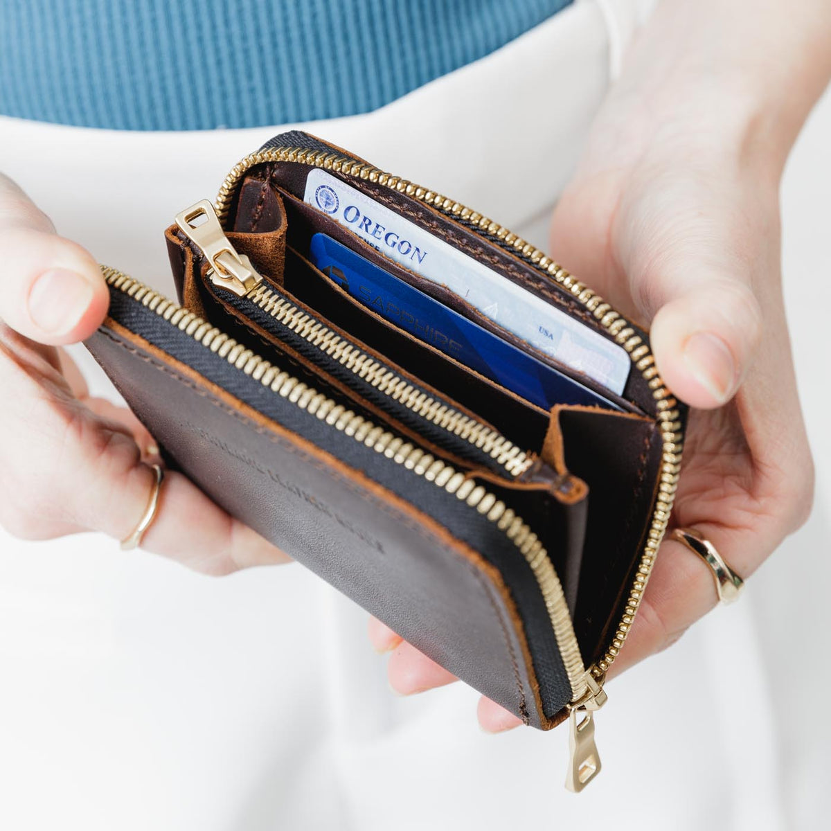 'Almost Perfect' Small Zip Wallet - Image 93