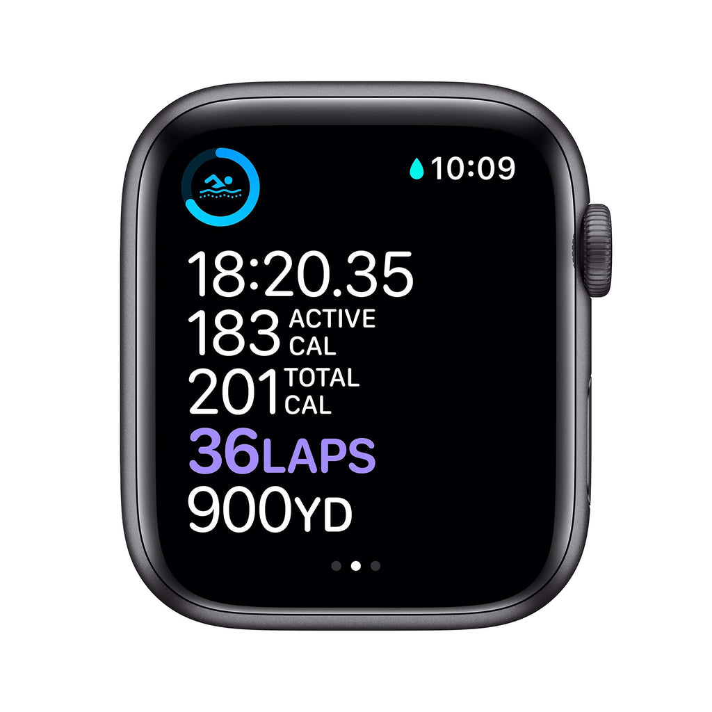 Apple Watch Series 6 GPS 44mm Space Gray Aluminum Case with Black Sport Band - M00H3LL/A - Image 6