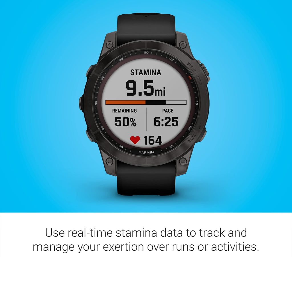 Garmin fenix 7 Solar GPS Smartwatch 47mm - Slate Gray - 010-02540-10 - Image 5