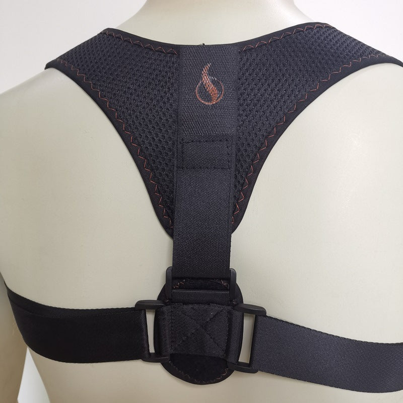 Clavicular Belt Back Posture Orthotics Band Anti-Humpback Sitting Posture Bunion Corrector Shoulder Adjustable - Image 2