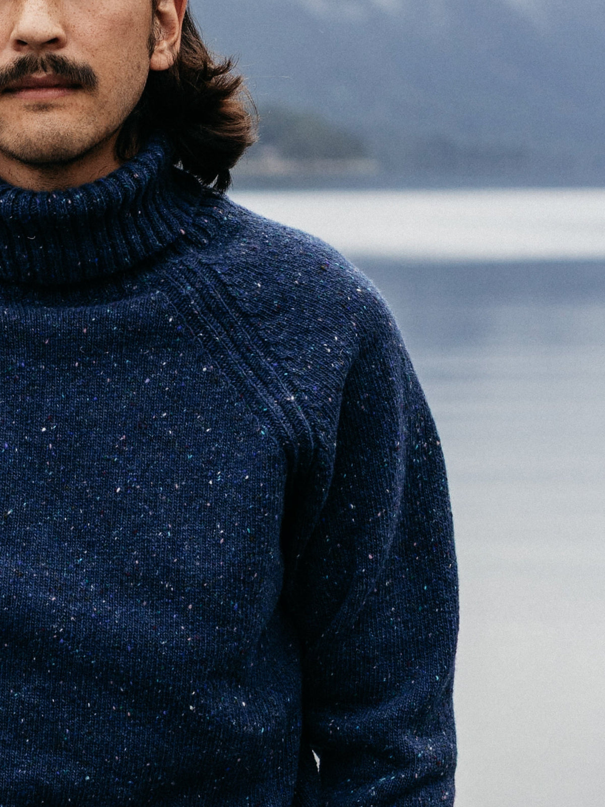 Men's Furlong Roll Neck Jumper - Image 3