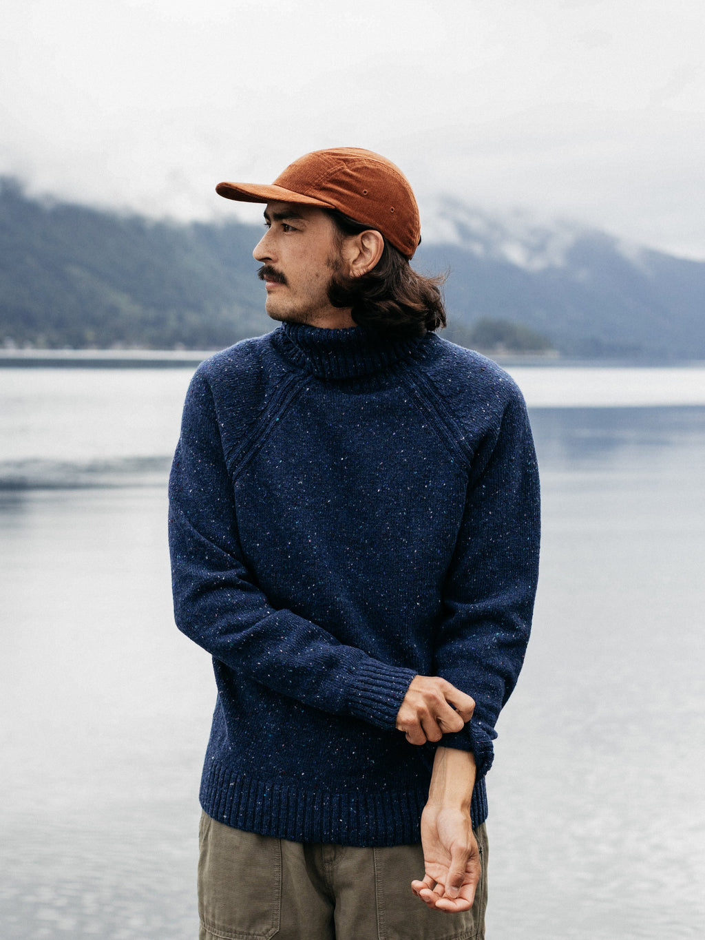 Men's Furlong Roll Neck Jumper - Image 2