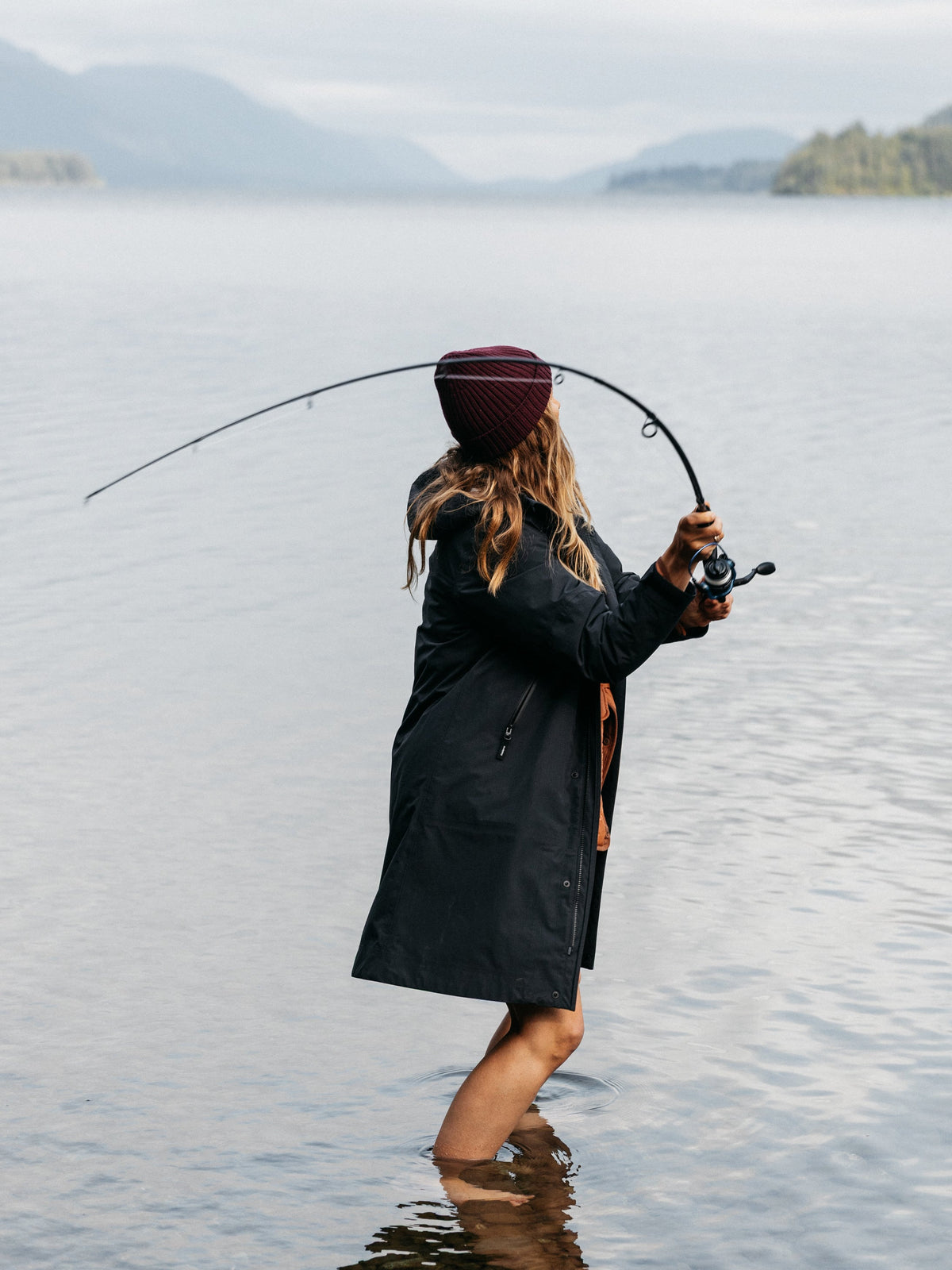 Women's Longline Stormbird Waterproof Jacket - Image 5